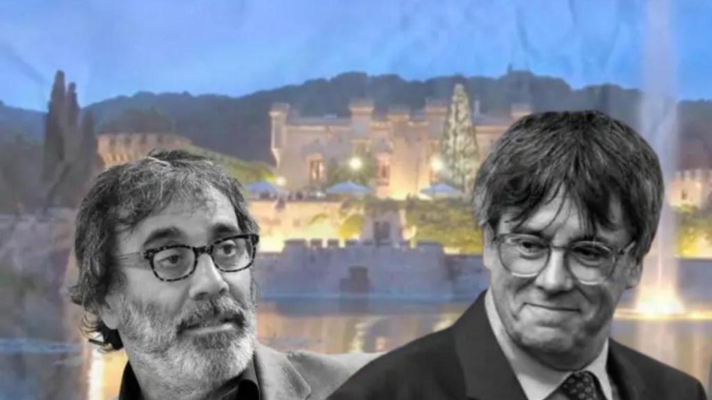 Tatxo Benet y Carles Puigdemont