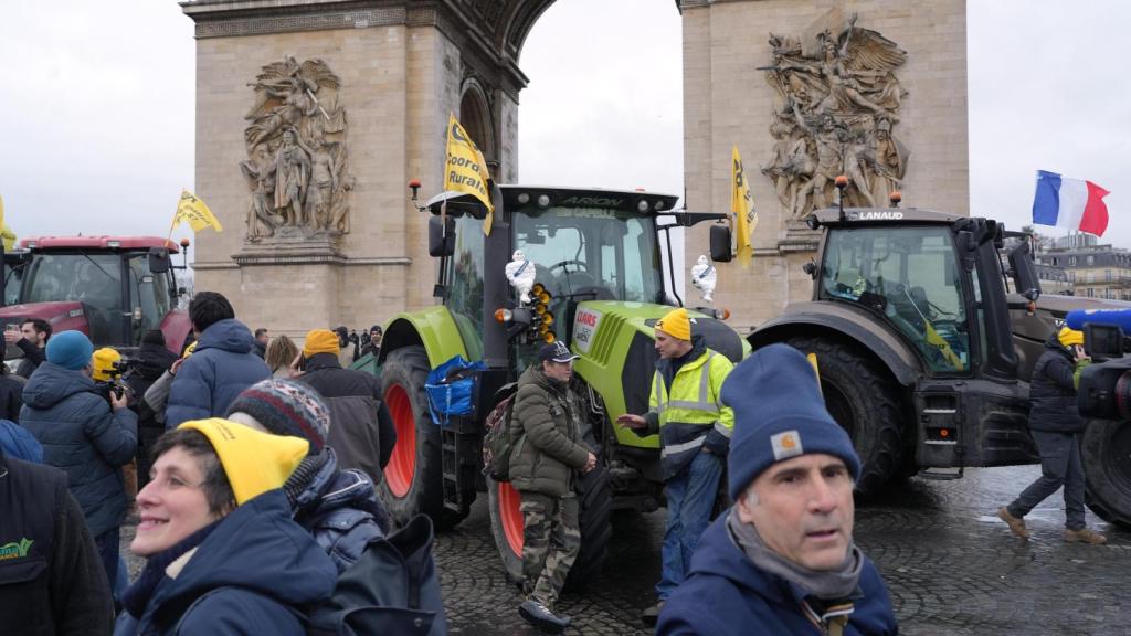 Protesta dels agricultors a França