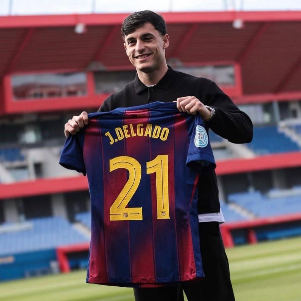 El Barça B anuncia el fitxatge de Joaquín Delgado