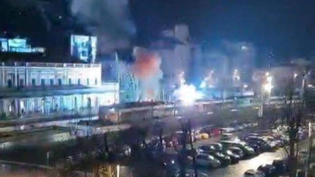 Incendio en un tren de Tortosa