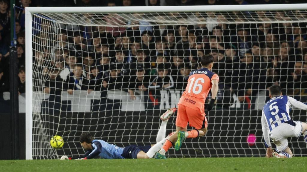 Fermín, contra la Real Sociedad