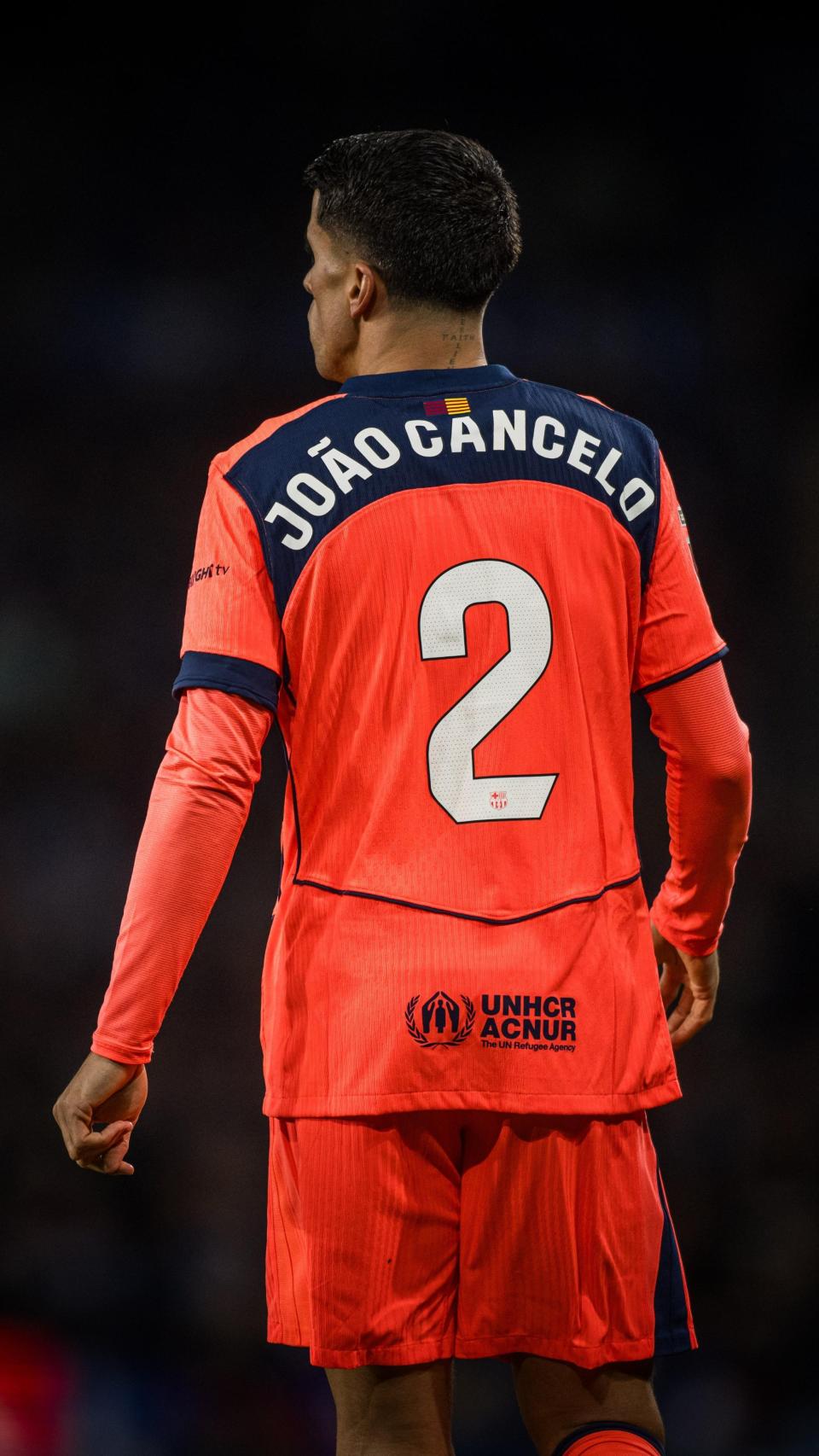 Joao Cancelo, en San Sebastián