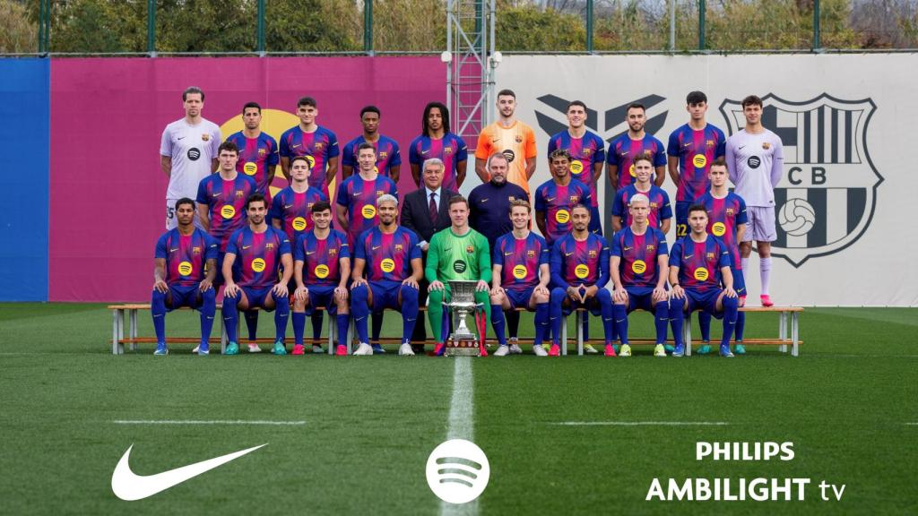 La foto oficial del Barça 2025-26