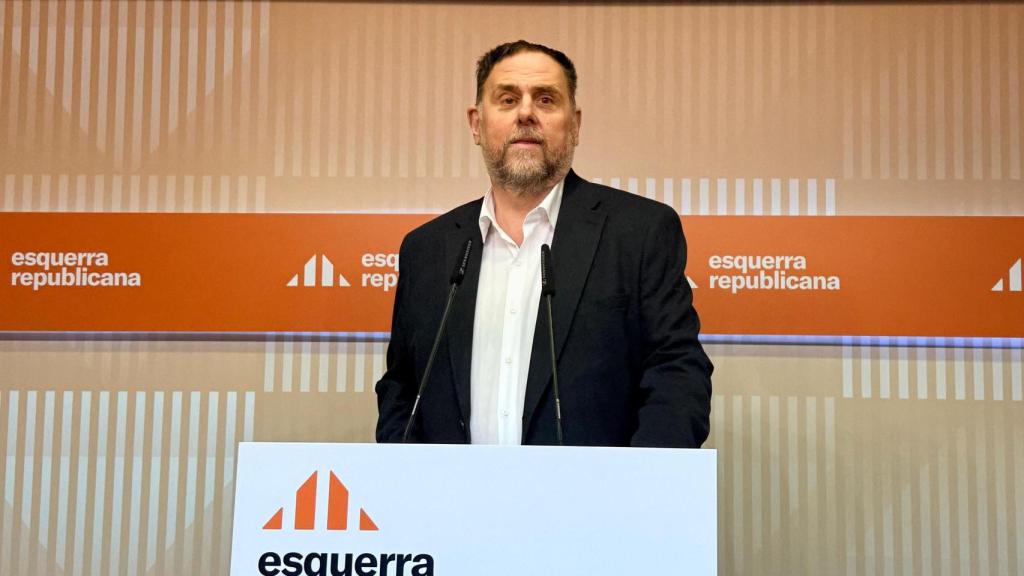 El líder de ERC, Oriol Junqueras