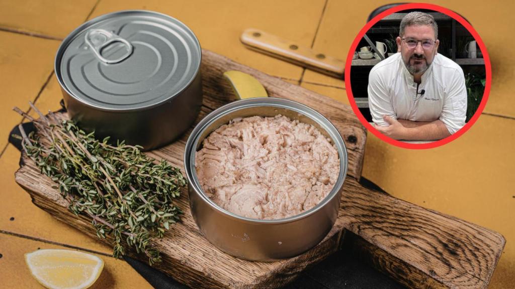 Dani García y lata de atún