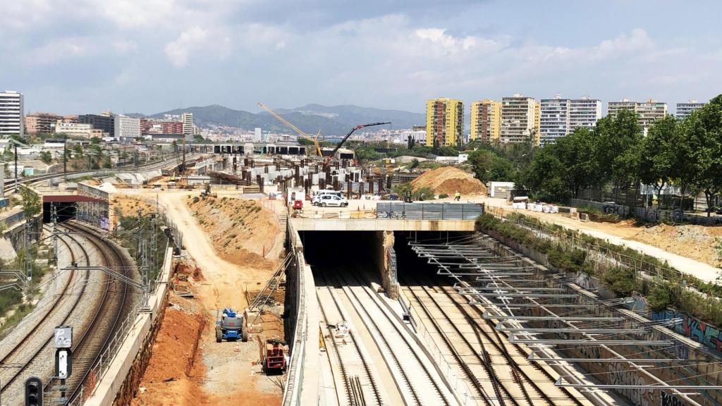 Las obras que convertirá La Sagrera en la puerta de entrada a Barcelona. Ayto. Barcelona