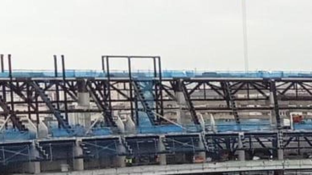 La tercera graderia del Camp Nou pren forma: zona tribuna