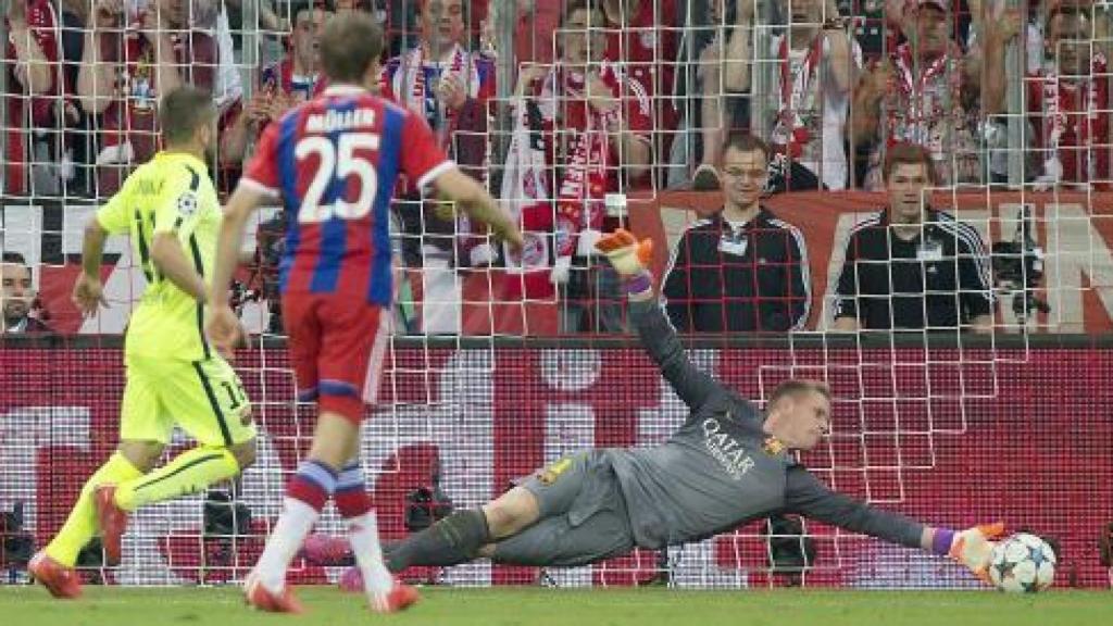 Ter Stegen firmó la mejor para de la Champions League 2014-15