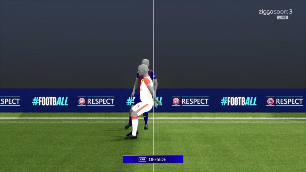 El fuera de juego de Robert Lewandowski en el gol anulado de Frenkie de Jong ante el Slavia de Praga