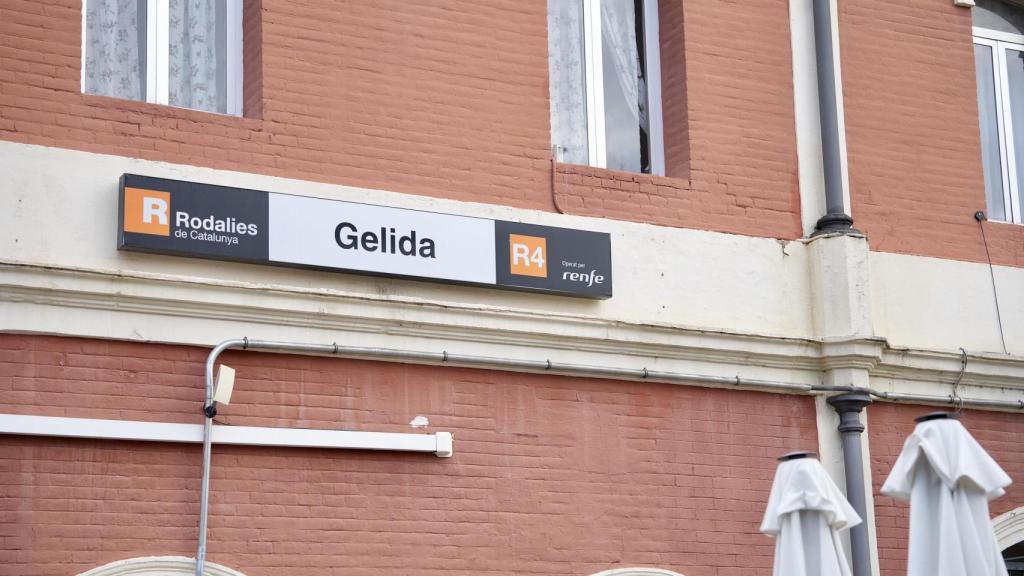 La estación de Rodalies de Gelida
