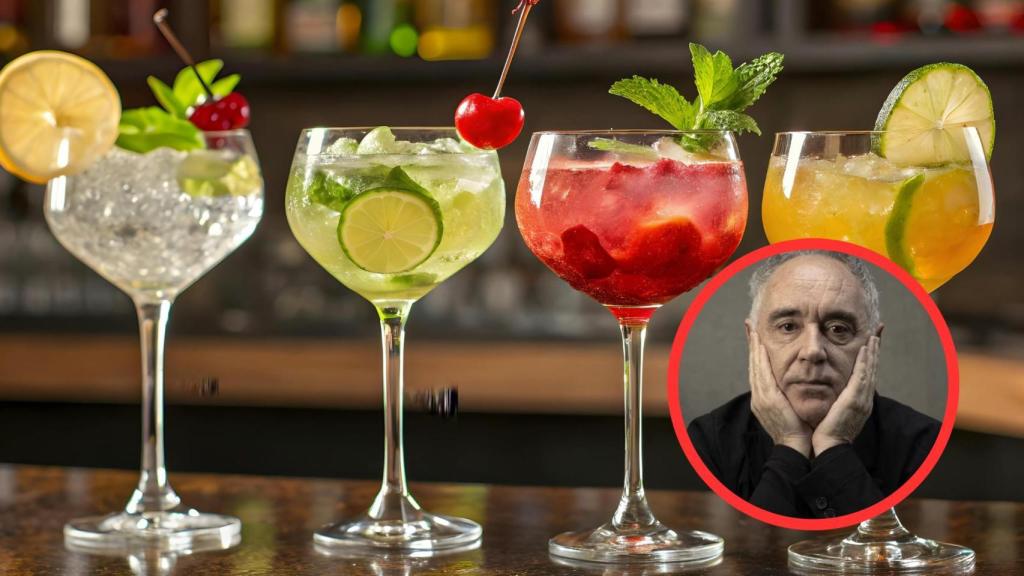 Cócteles y Ferran Adrià