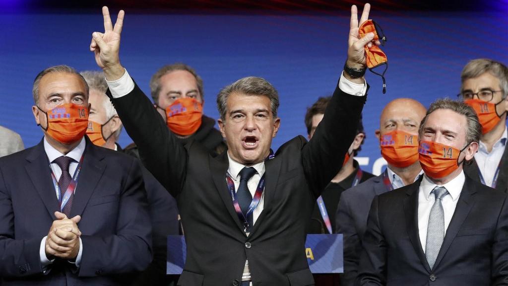 Laporta, el 2021