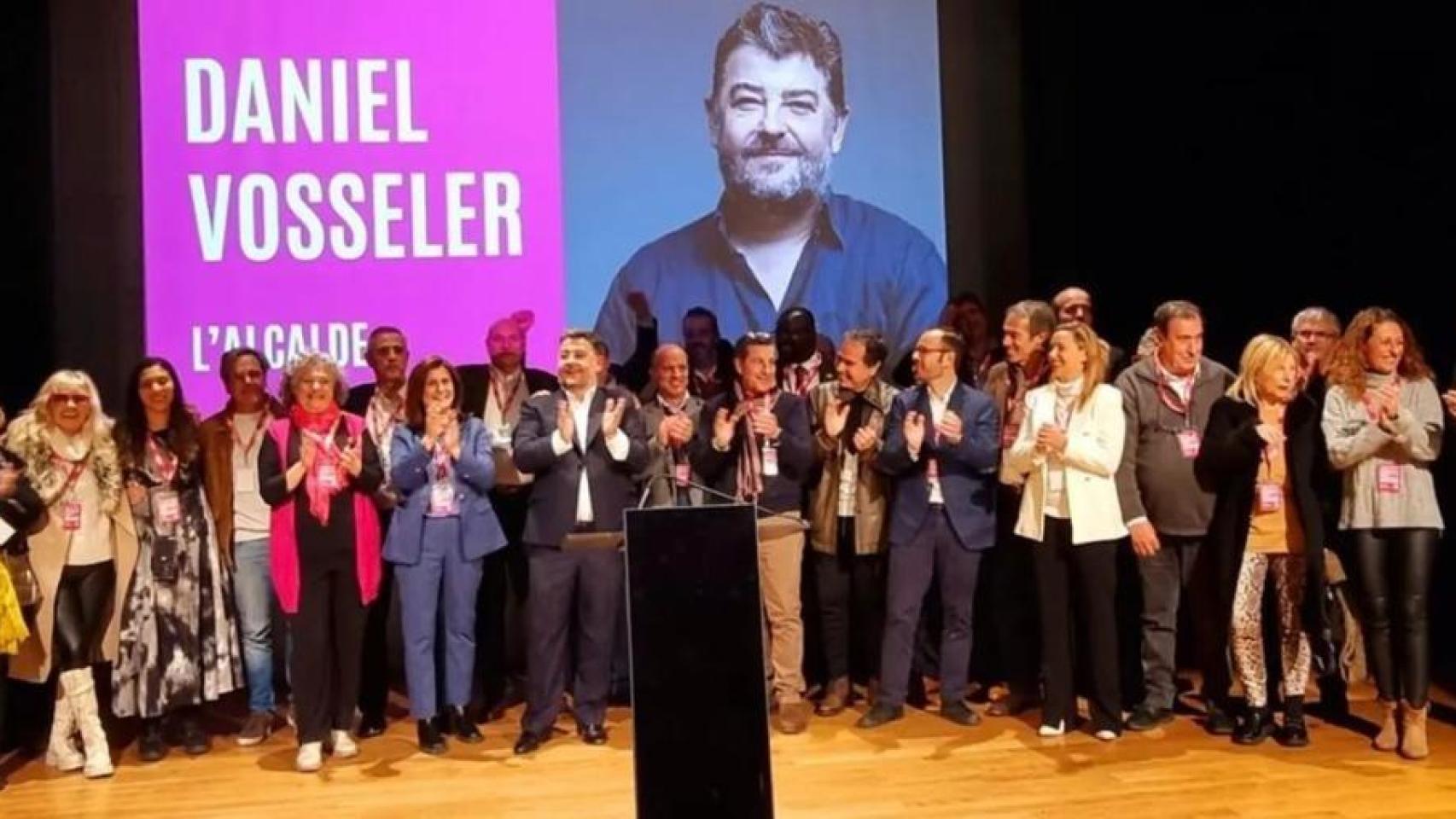 El primer congreso interno de la candidatura municipalista 'Barcelona ets tu' liderada por el abogado Daniel Vosseler en 2023