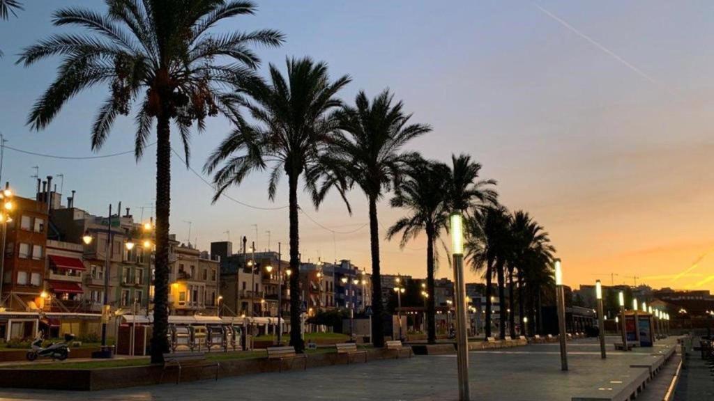 Paseo marítimo n el barrio del Serrallo de Tarragona