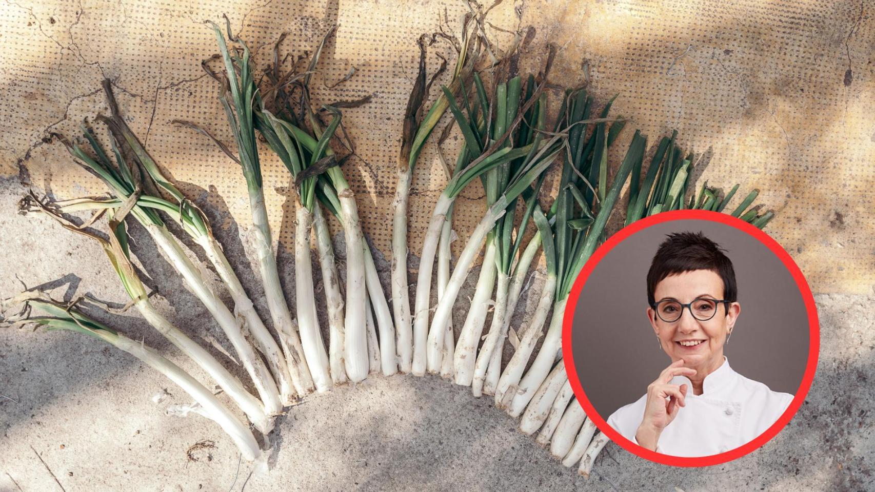 Carme Ruscalleda y calçots