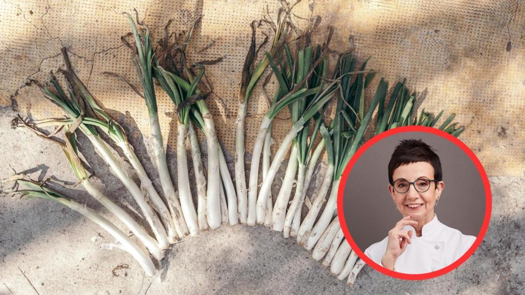 Carme Ruscalleda y calçots