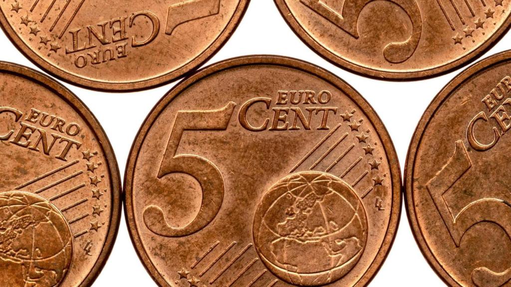 Monedas de cinco céntimos
