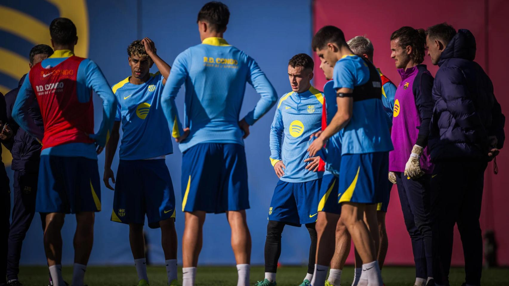 El Barça prepara el partido ante el Oviedo