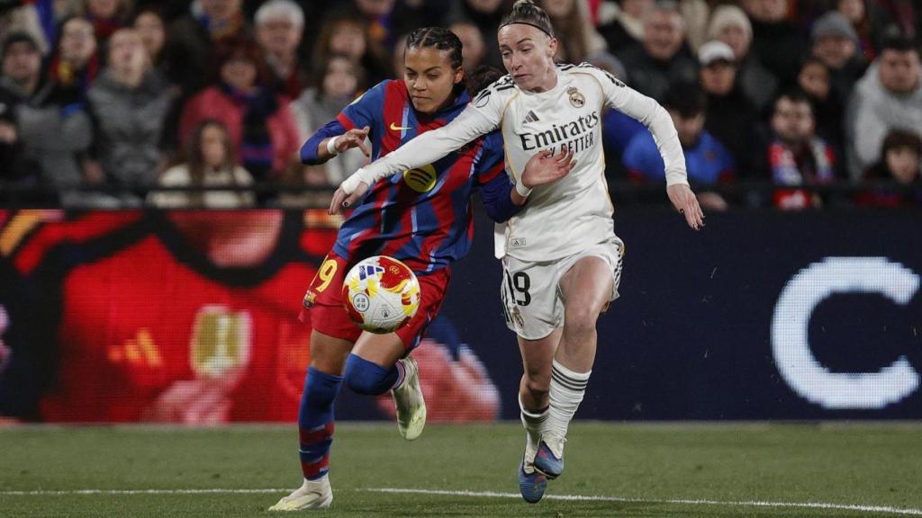 Vicky López al Barça Femení-Reial Madrid de la final de la Supercopa d'Espanya