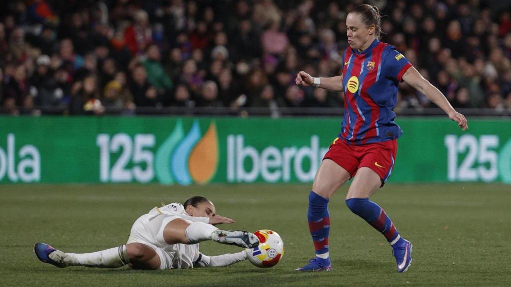 Ewa Pajor al Barça Femení-Reial Madrid de la final de la Supercopa d'Espanya