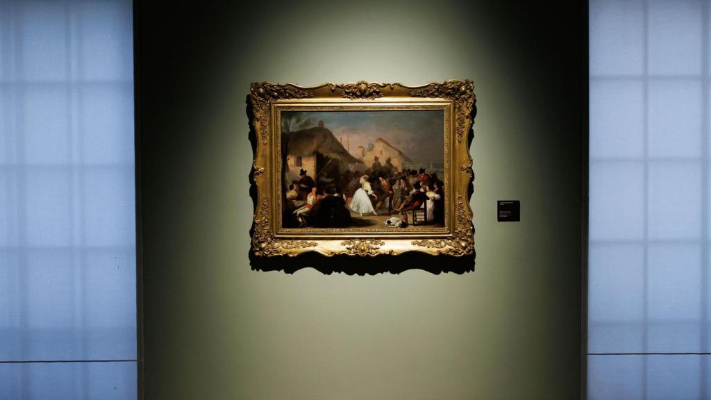 ‘Baile en una venta’ (1840), de José Domínguez Bécquer, perteneciente a la colección Abelló.