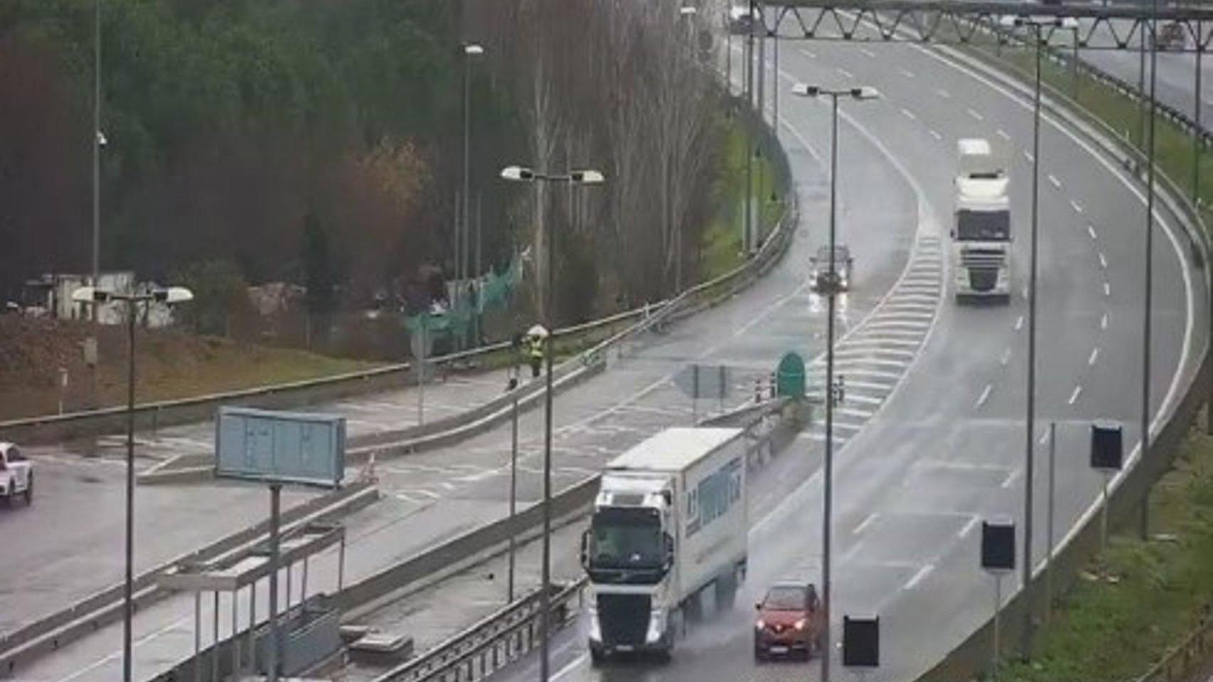 La AP-7, a su paso por Martorell