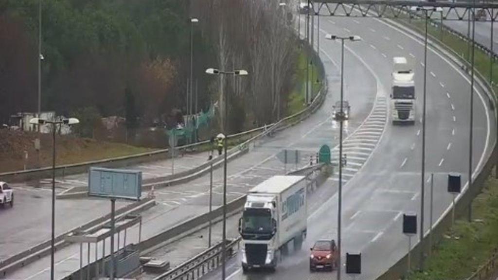 La AP-7, a su paso por Martorell