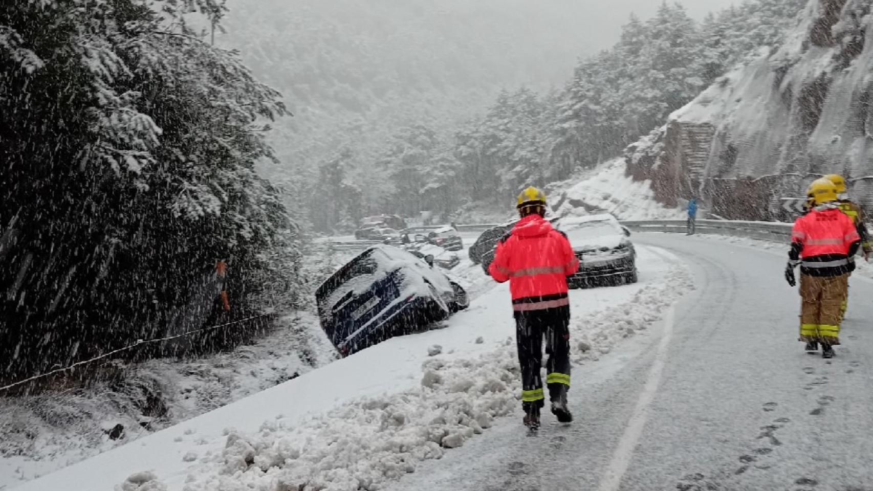 Nevadas en Cataluña