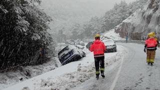 Nevadas en Cataluña