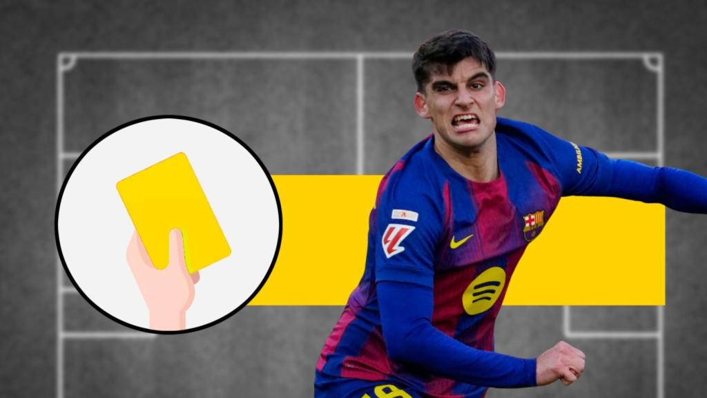 Tarjeta amarilla: Gerard Martín