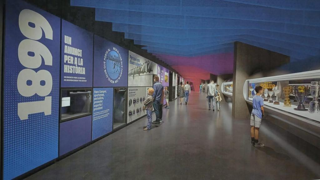 Uno de los renders del nuevo museo del Barça a los que ha podido tener acceso Culemanía