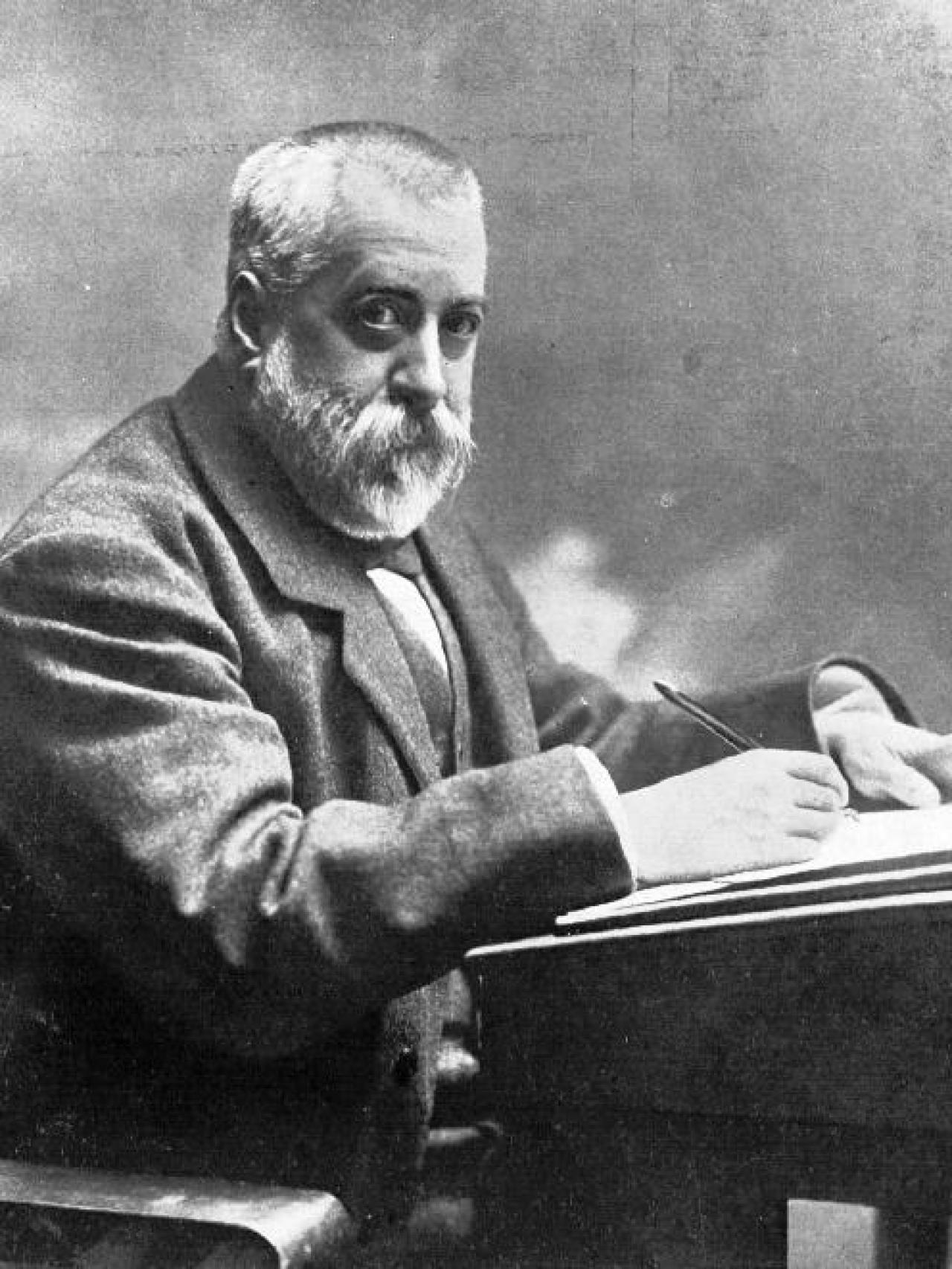 Fotografía de Menéndez Pelayo (1912)