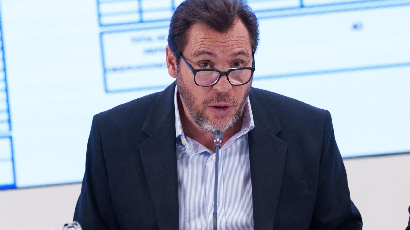 Óscar Puente, en rueda de prensa este viernes