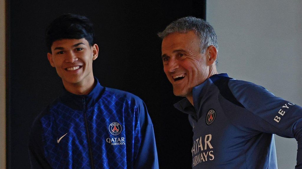 Dro i Luis Enrique xerrant