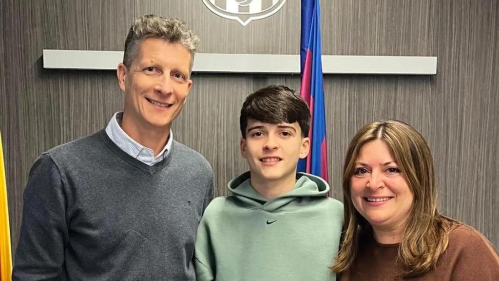 David Moreno, perla de la Masía, refuerza su vínculo con el Barça