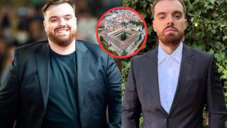 Un montaje del antes y el después de Ibai