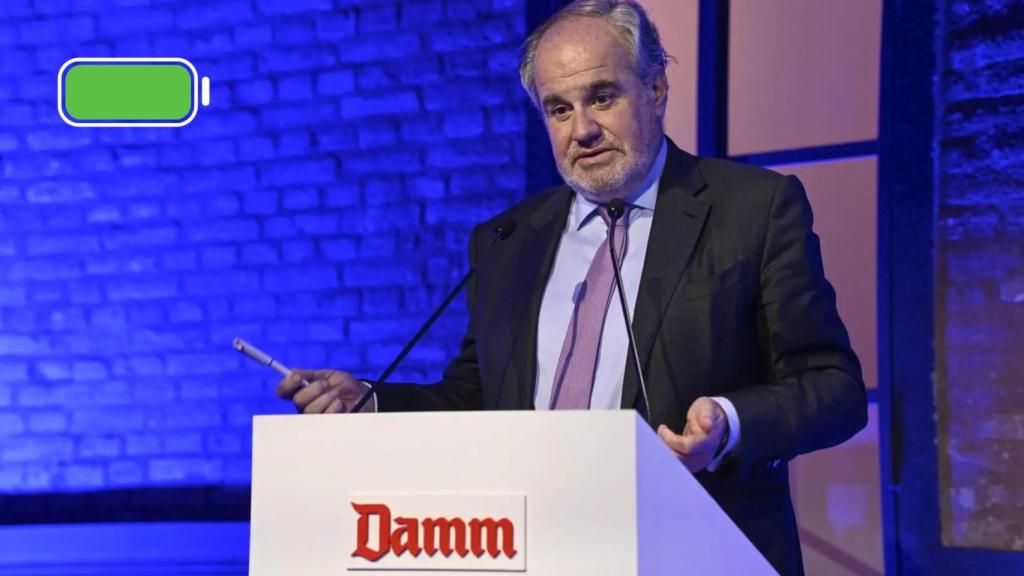 Demetrio Carceller, presidente ejecutivo de Damm, durante la Junta de Accionistas de 2025