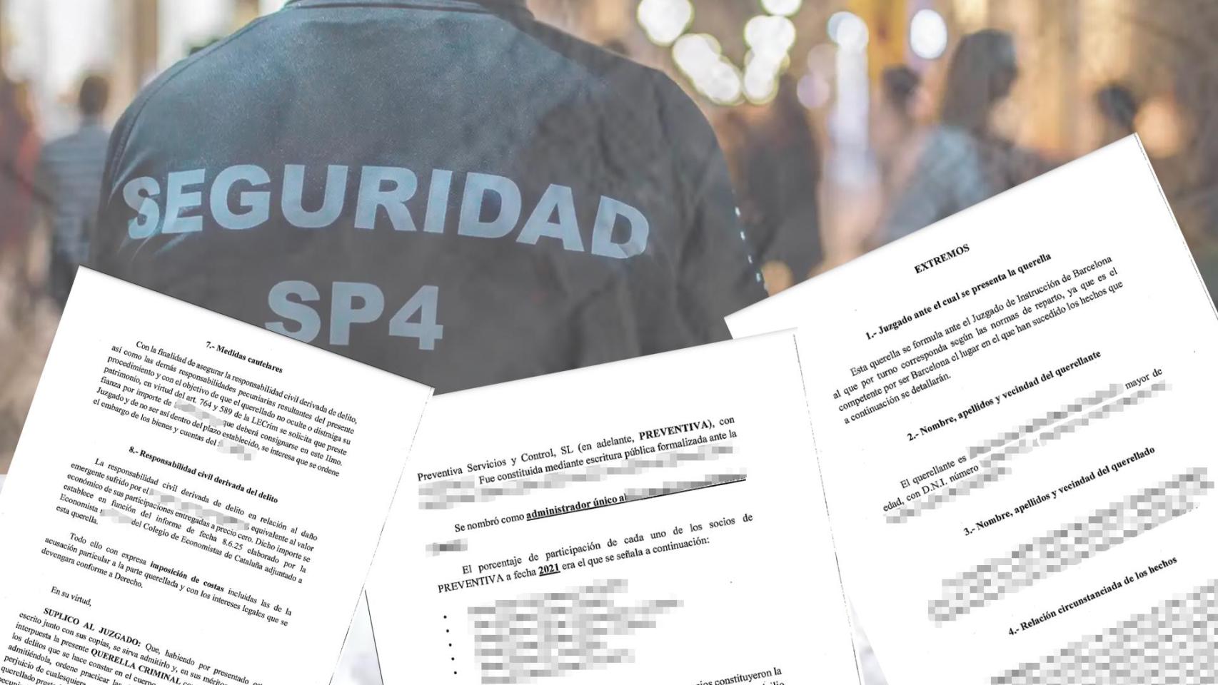 Parte de la querella que se ha presentado contra uno de los socios de SP4