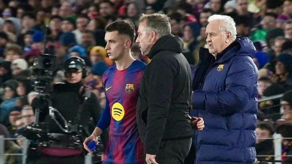 Hansi Flick y Casadó