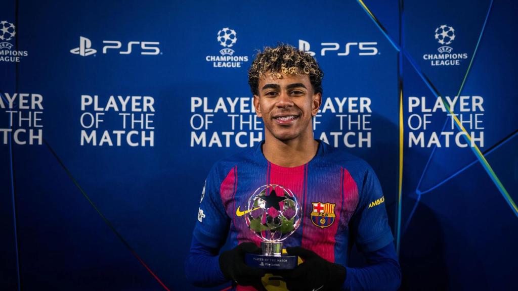 Lamine Yamal, MVP del Barça-Copenhague