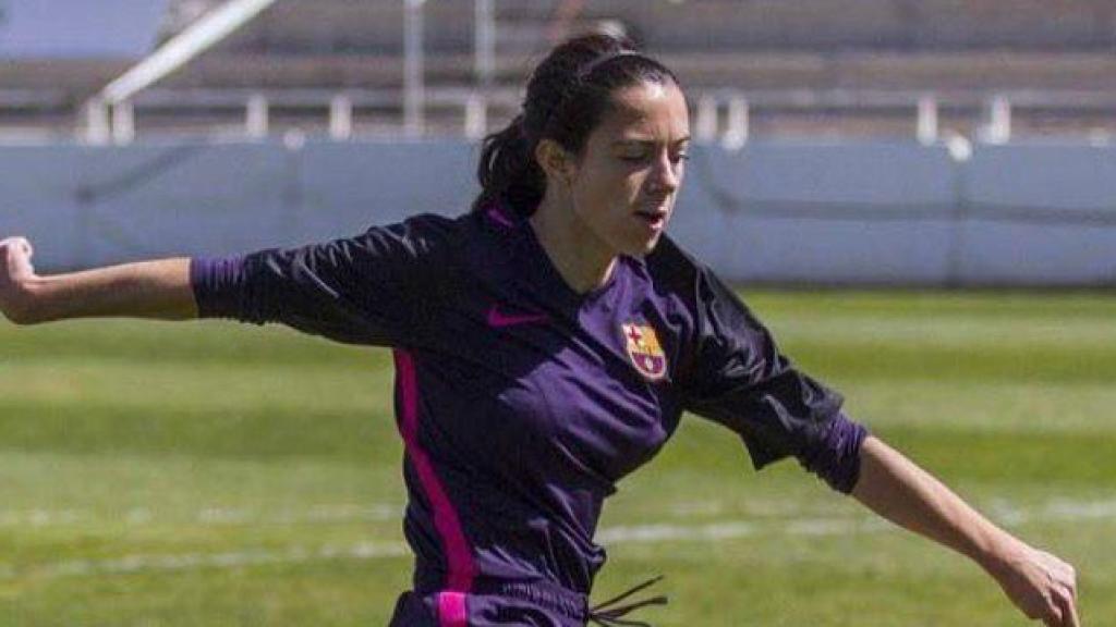 Aitana Bonmatí con el Barça Femenino en 2016