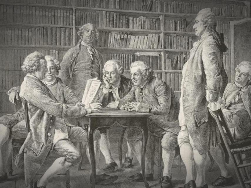 Los miembros de la Lunar Society