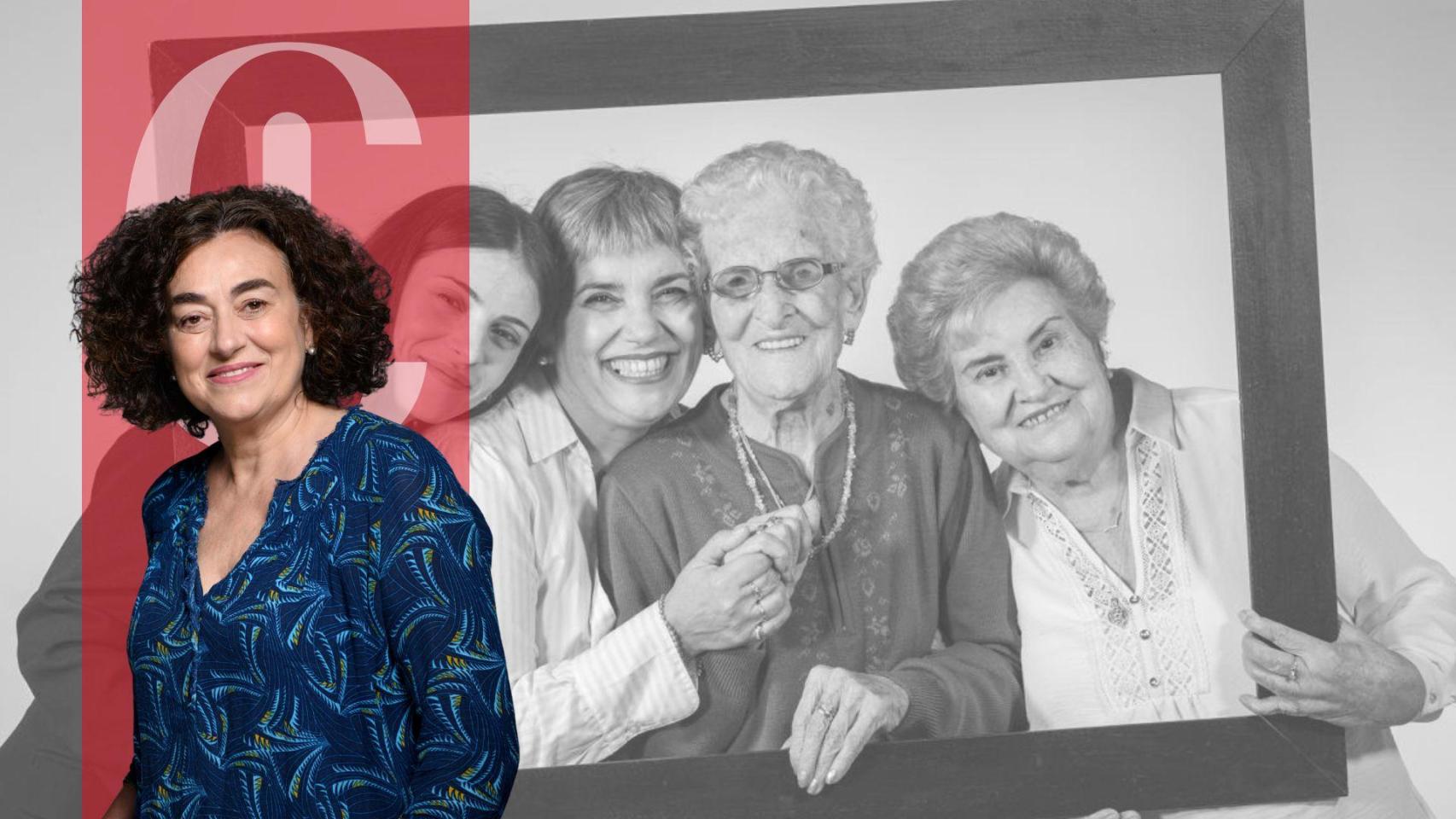 Varias generaciones de mujeres como signo de longevidad