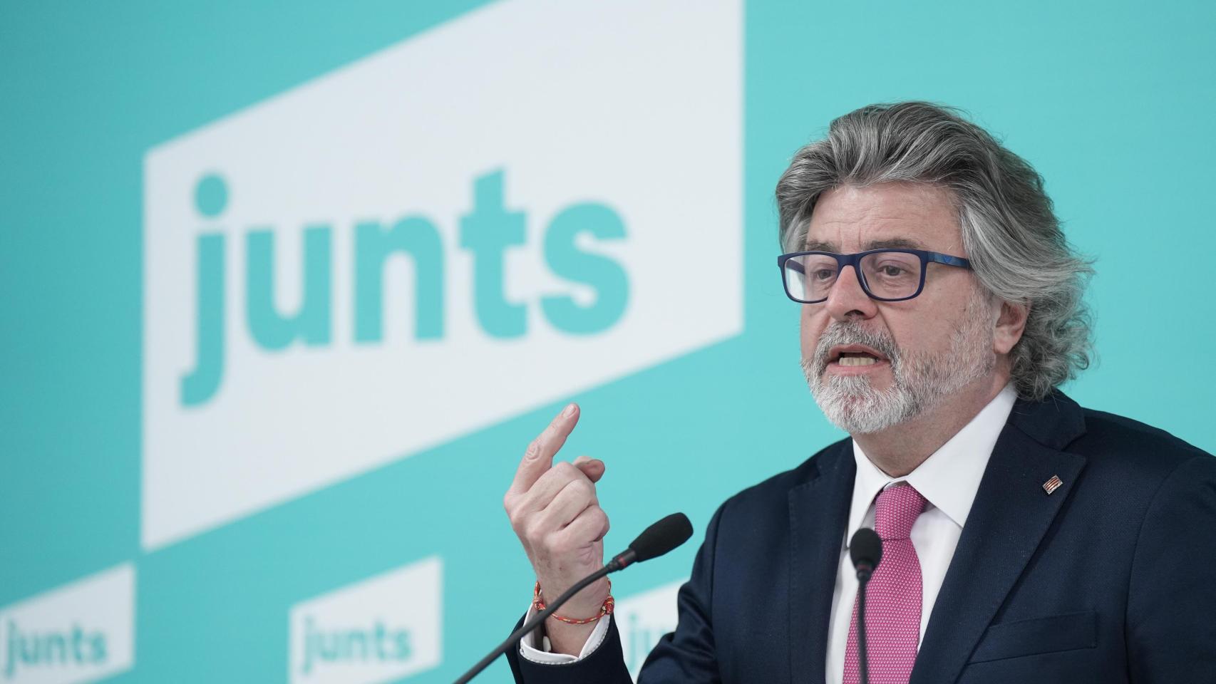 El vicepresidente de Junts y diputado en el Parlament, Toni Castellà