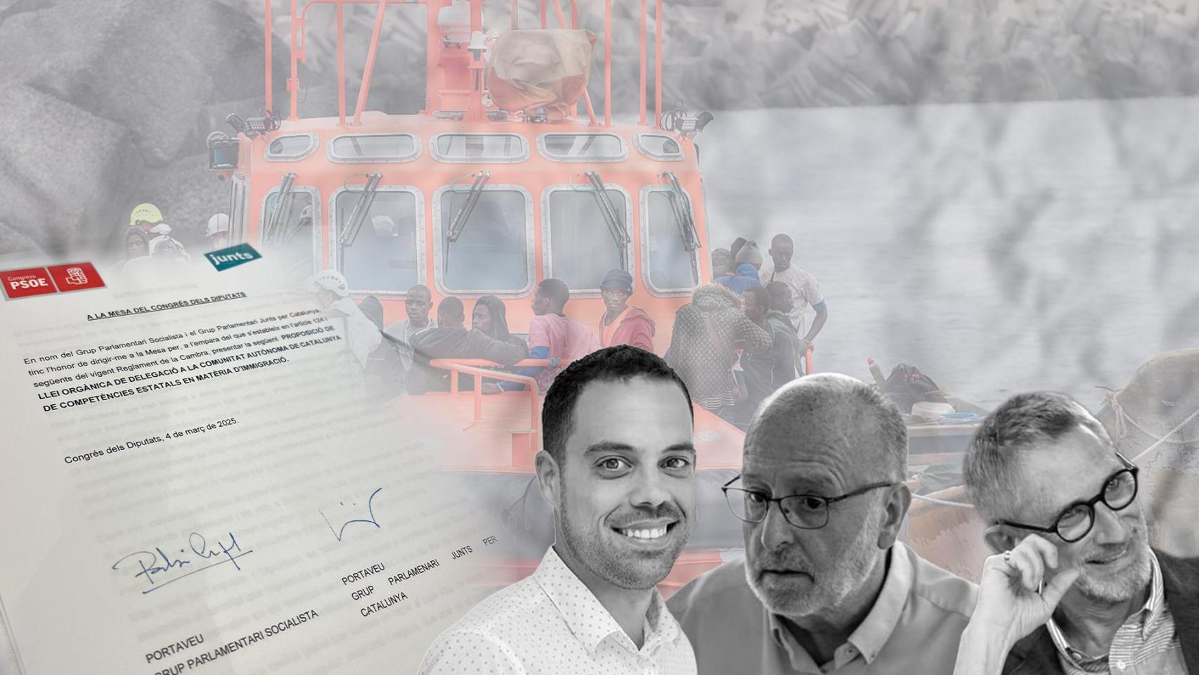 Fotomontaje de Àngel Colom, Èric Bertran y Agustí Colomines