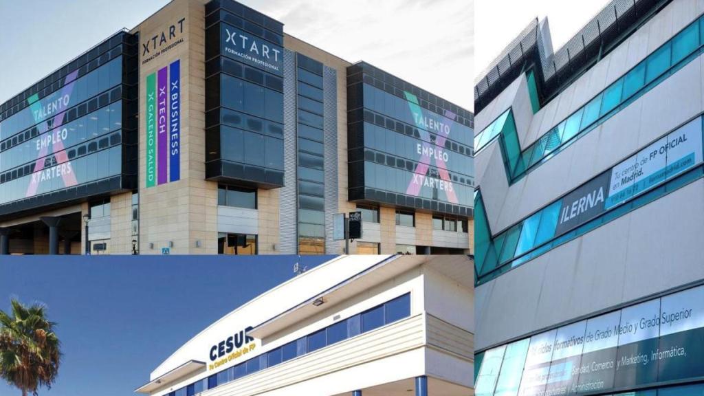 Centros de formación en España