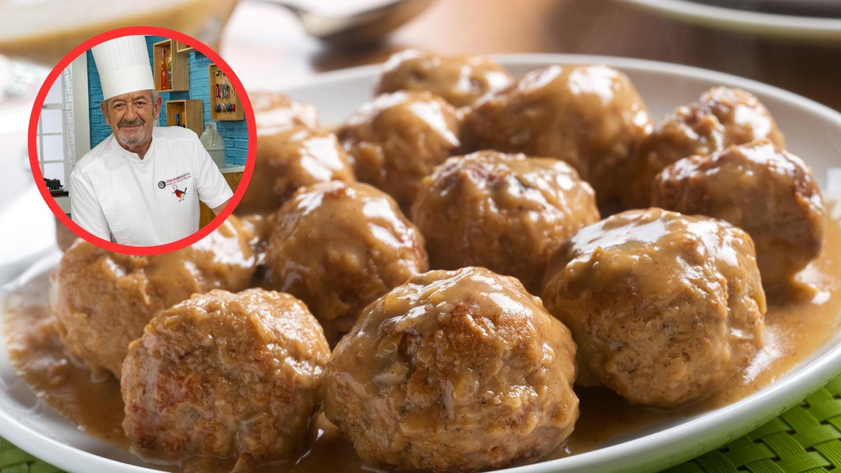 Albóndigas y Karlos Arguiñano