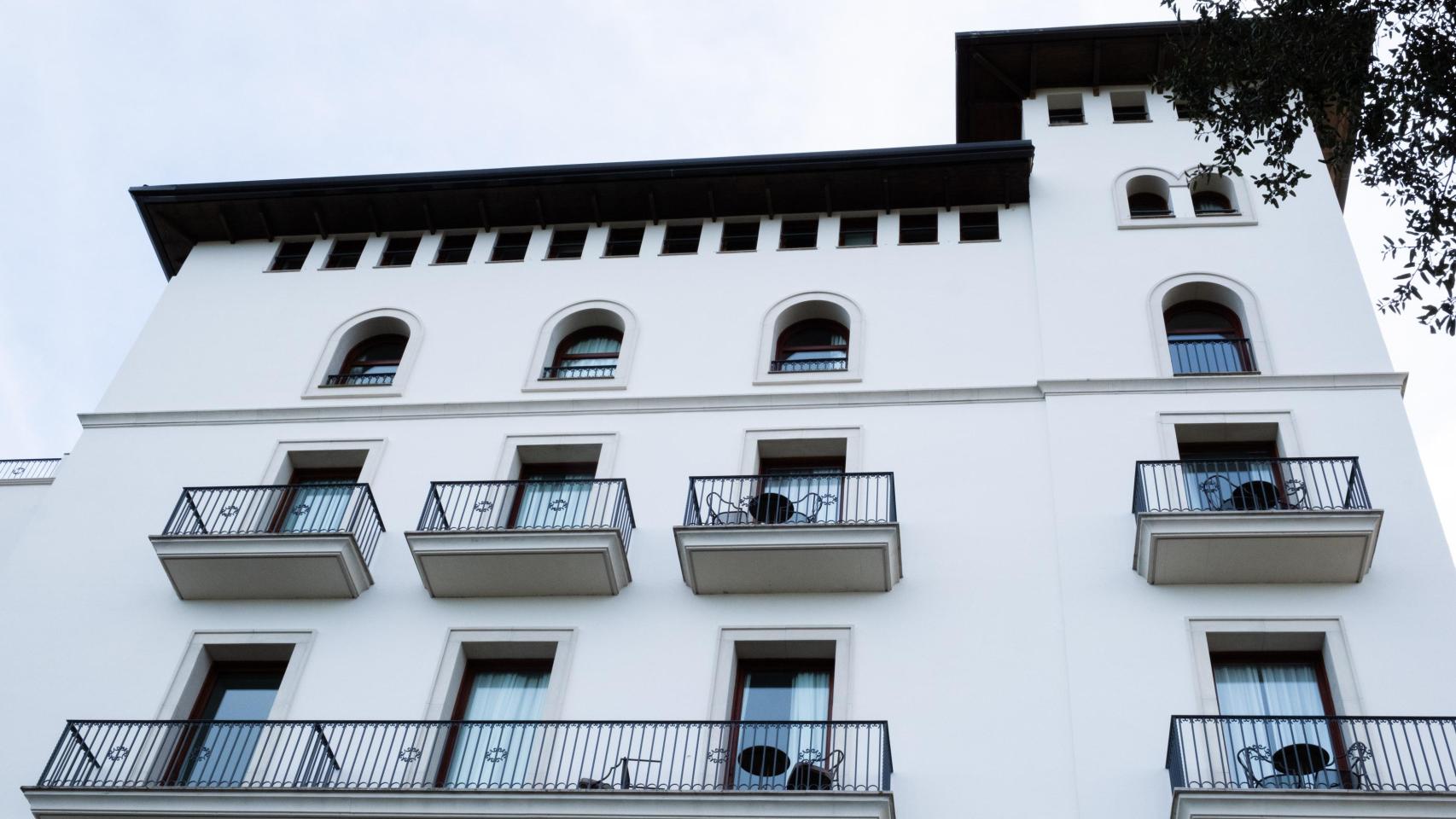 Fachada exterior del centenario La Florida, ahora rebautizado como METT Barcelona