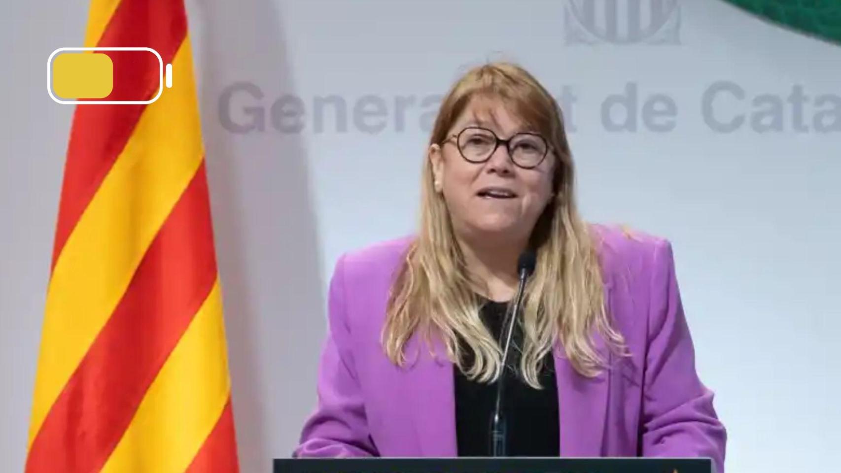 Natàlia Garriga, 'exconsellera' de Cultura de la Generalitat