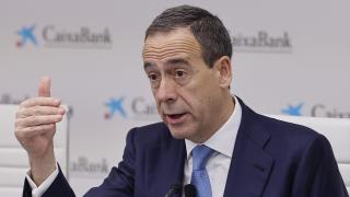 El consejero delegado de Caixabank, Gonzalo Gortázar, durante la presentación de resultados de 2025 / EP